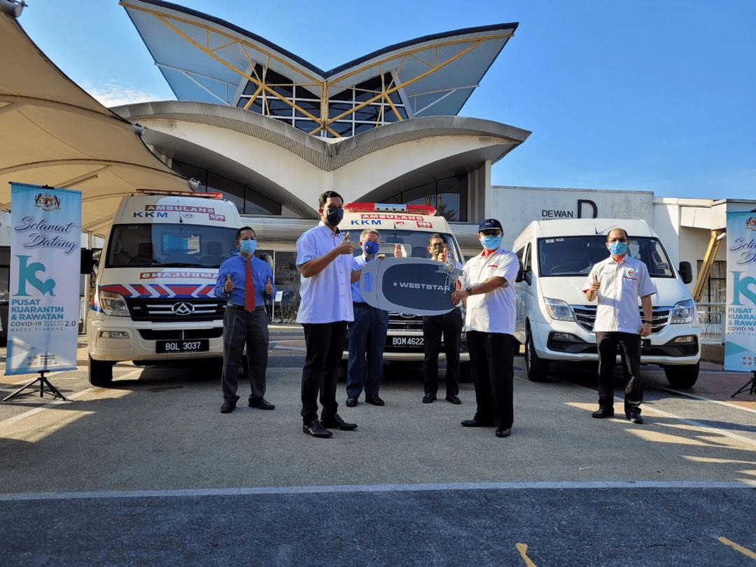Weststar’s Negative Pressure Ambulance At The Forefront Of Combating The Covid-19 Pandemic